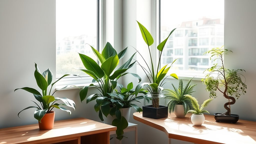 office plants placement guidelines