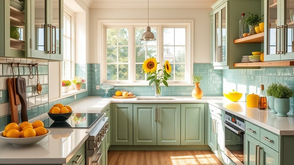 positive energy kitchen colors