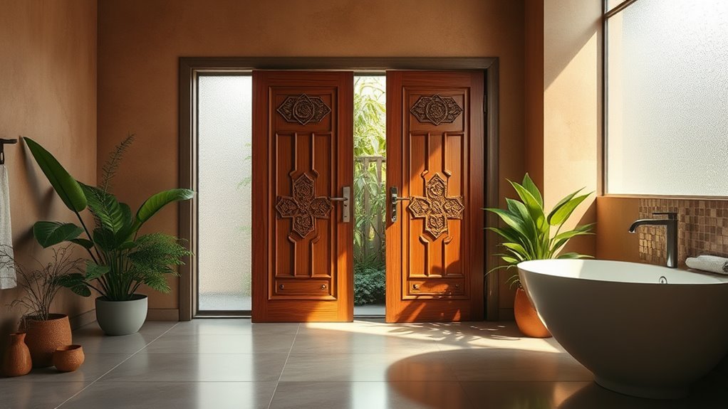 vastu bathroom door placement