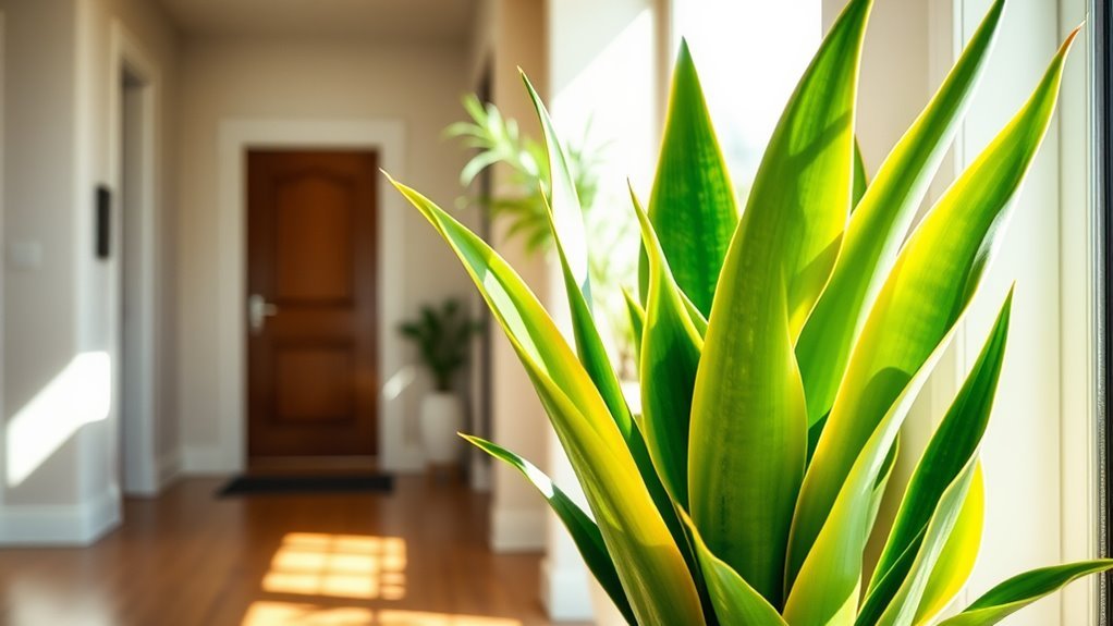 vastu friendly entrance plants